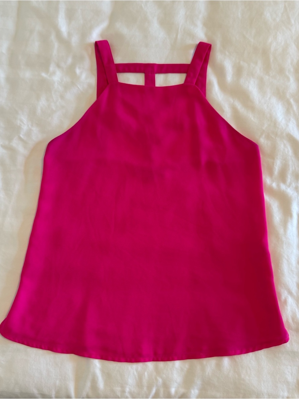 Naked Zebra Strappy Tank Top. Hot Pink Size S. Excellent condition